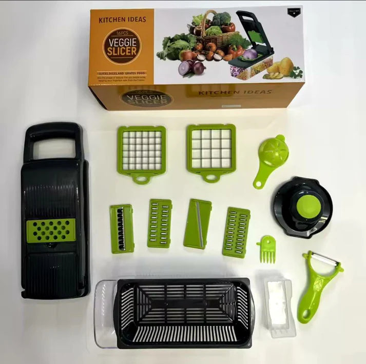 Multifunctional Vegetable Cutter – Chopper, Slicer & Grater